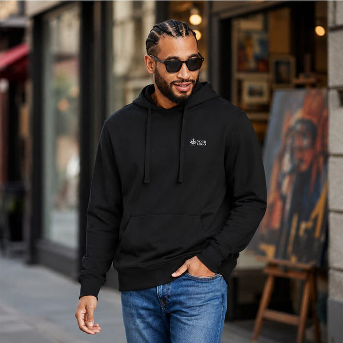 Custom Allmade Unisex Organic French Terry Pullover Hoodie - Corporate Gifts