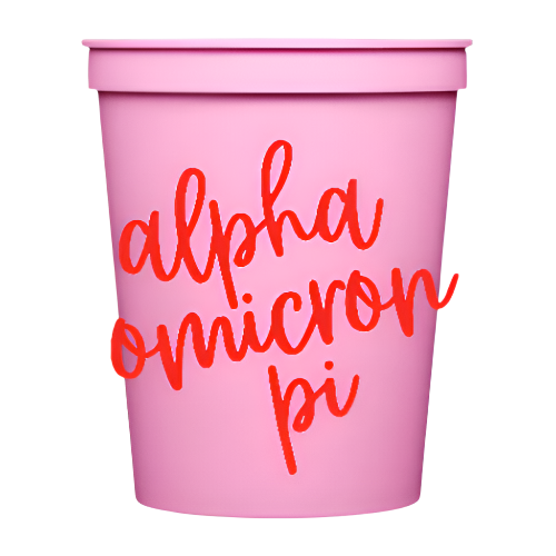 MadHouse Alpha Omicron Pi Stadium Cups