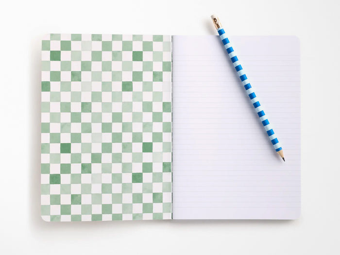 Apple A Day Set of Two Stitched Notebooks