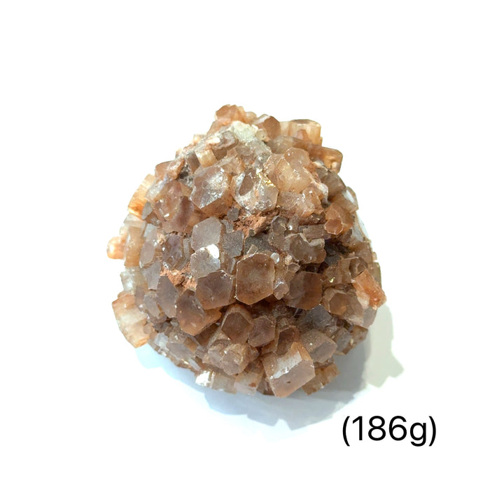 One (186g) Aragonite gemstone cluster