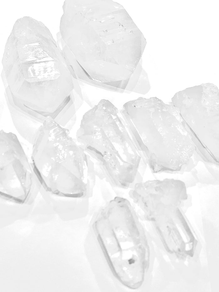 Arkansas Quartz Raw points gemstone