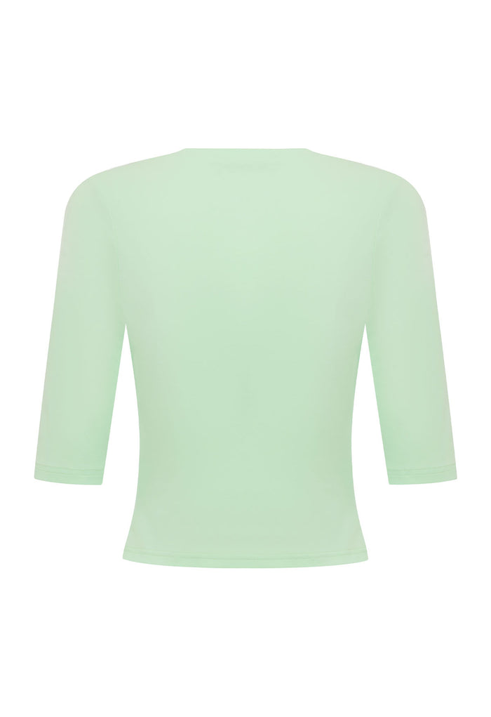 Baby V-Neck Top Menta (Original Fit)