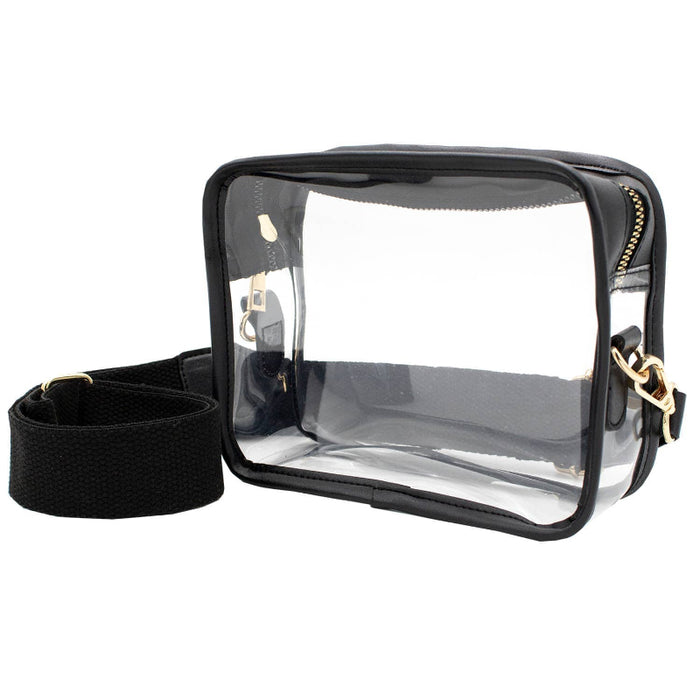 Capri Designs Black Black Camera Crossbody
