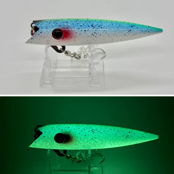 Blue Splatterback - Salmon Plug