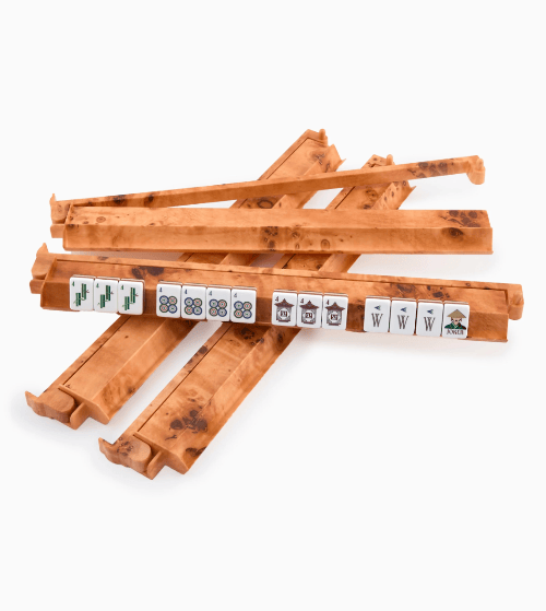Oh My Mahjong Burl Racks and Pushers Mahjong