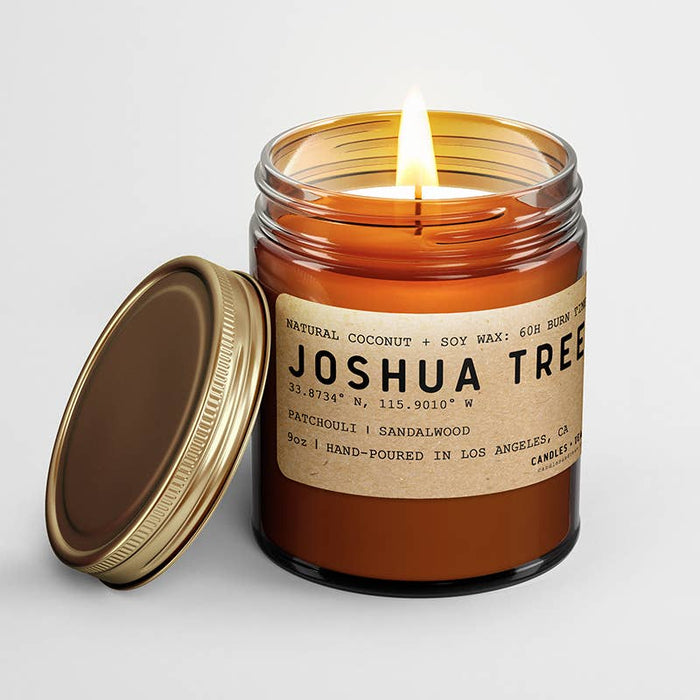 Candlefy - Joshua Tree California Candle Natural Coconut Soy Wax Candle: 8oz