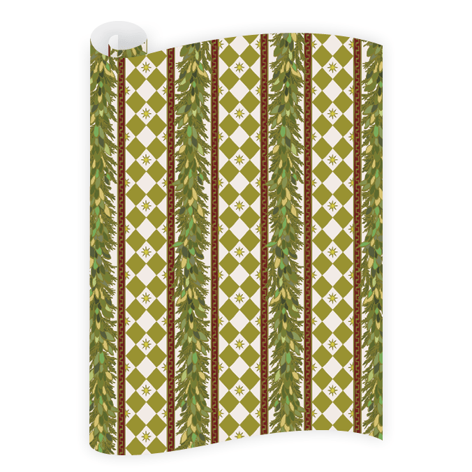 Dogwood Hill Charleston Etoile Wrapping Paper Roll