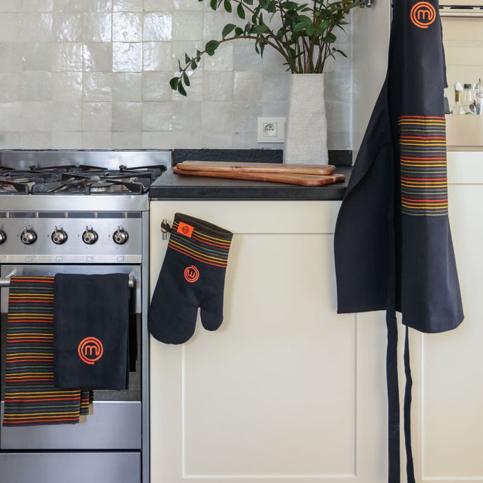 UK MASTERCHEF COTTON CHEF APRON APRONS VIVID KITCHENWARE