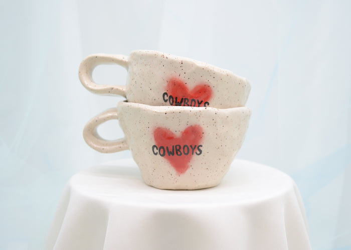 Cowboys Speckled Cup - Juice Ceramics