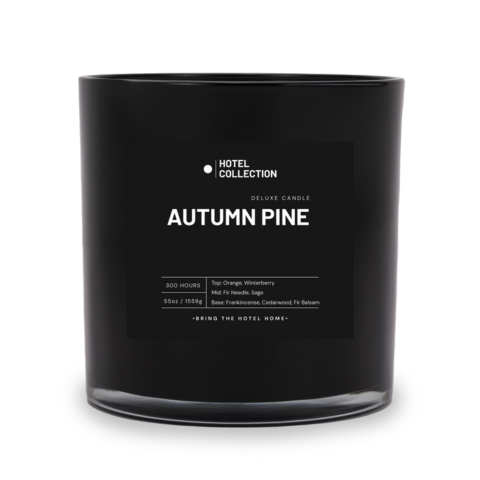 Deluxe Autumn Pine Candle