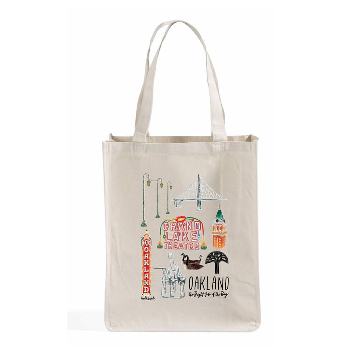doodles.ink. - Oakland Collage Shopper Tote Bag