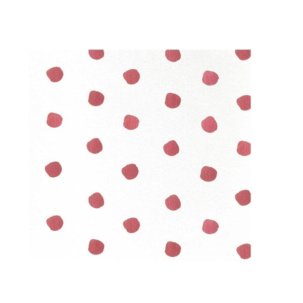 VIETRI Inc. Papersoft Napkins Dot Crimson Cocktail Napkins (Pack of 20)