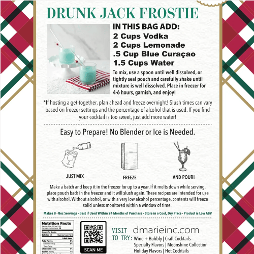 DMarie Christmas Drunk Jack Frostie