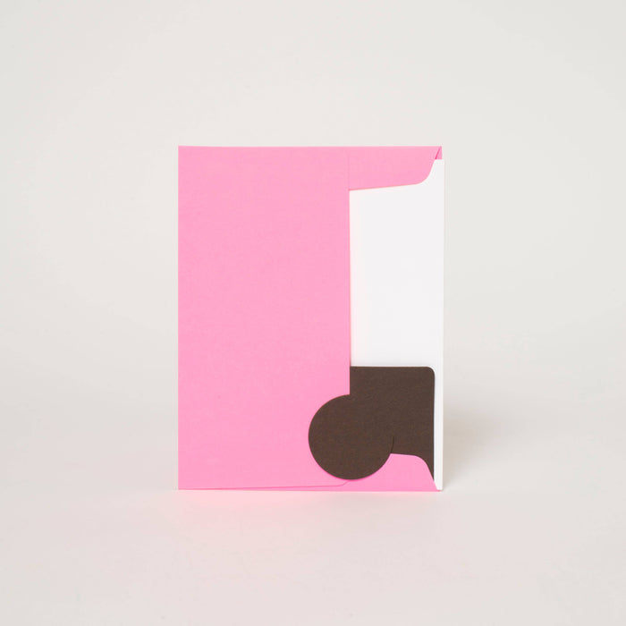 Egg Press Manufacturing - Congrats Tear Letterpress Greeting Card by Ashkahn: Paper tab