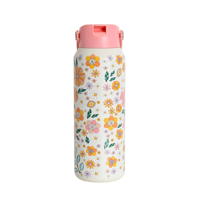 Elemental - Core Insulated Leakproof Bottle w/Handle 40oz - Blossom Luxe