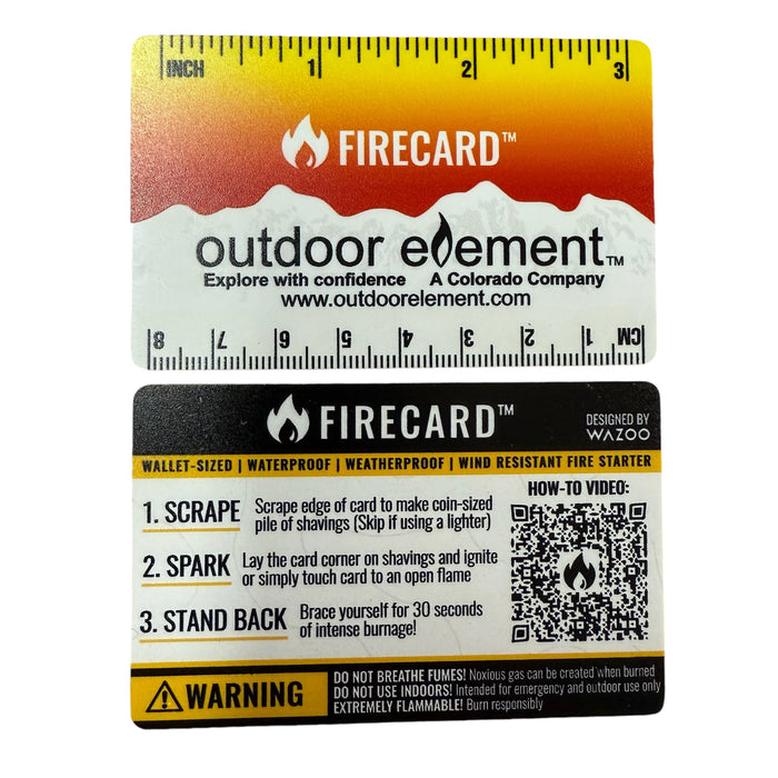 FireCard™ by Wazoo 3pk