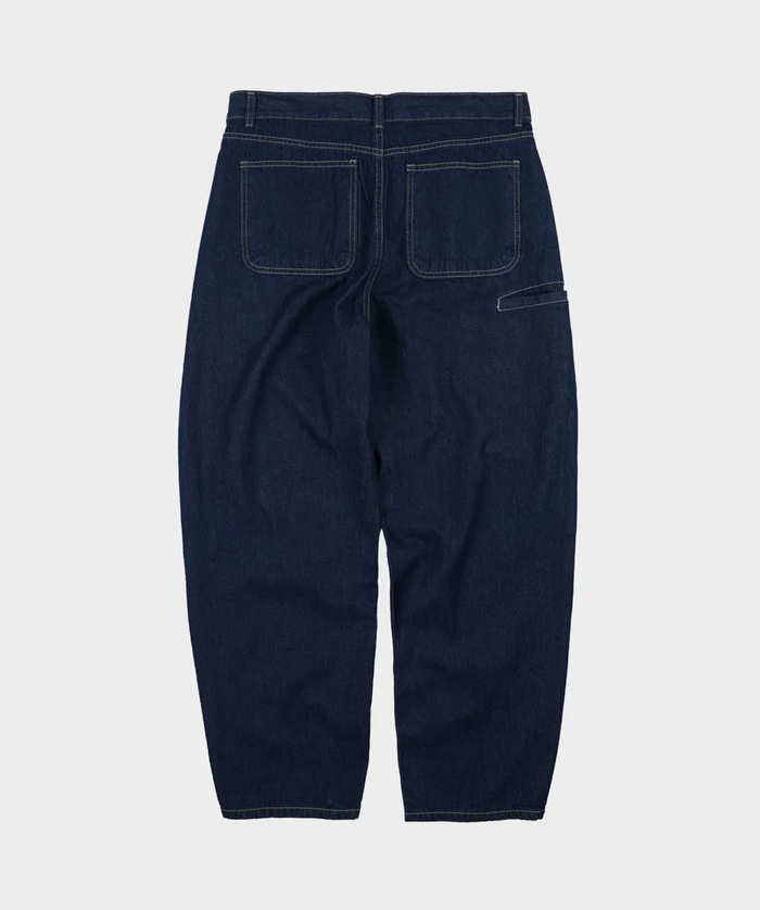 FrizmWorks Curved Denim Pants - Indigo