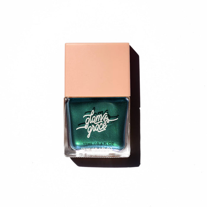 Glam & Grace - Non-Toxic Nail Polish - Emerald