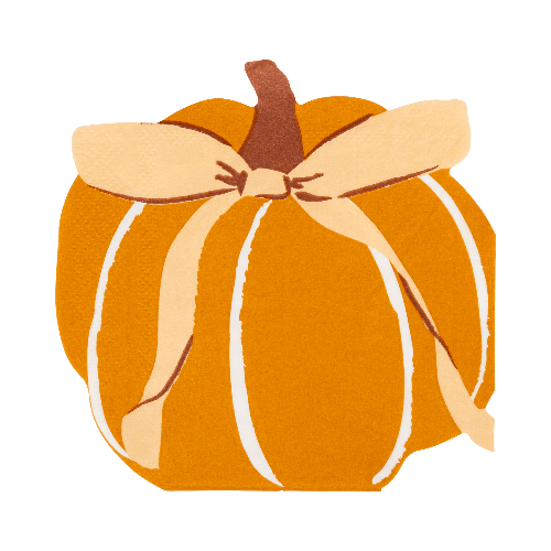 My Mind’s Eye Harvest Pumpkin Shaped Paper Napkins