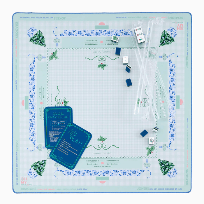 Oh My Mahjong Holly Jolly Mat (in Tube)