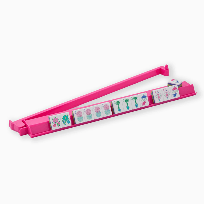 Oh My Mahjong Hot Pink Racks and Pushers Mahjong