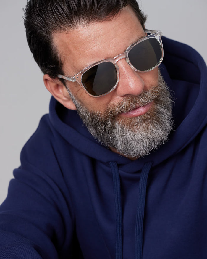 Izipizi Sunglasses #E - Polarized - Crystal