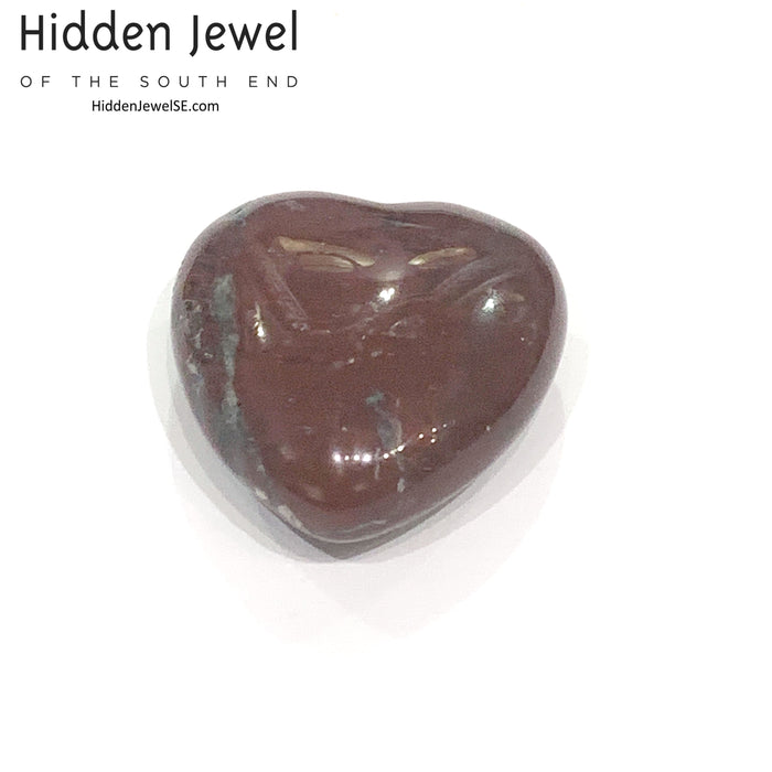 Jasper, Brecciated Gemstone Hearts