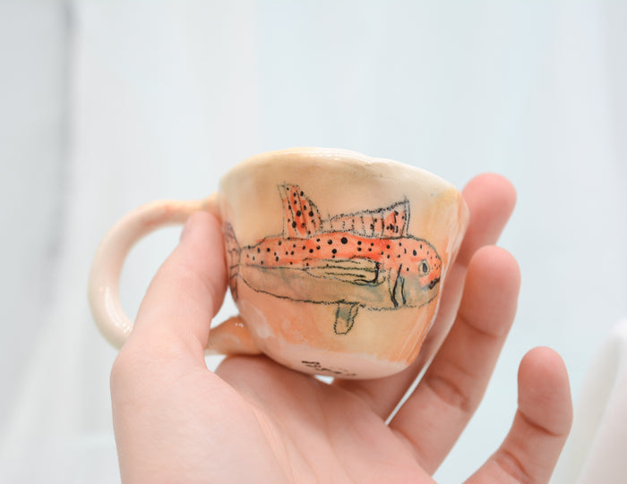 Lil Hazy Trout Cup - Juice Ceramics