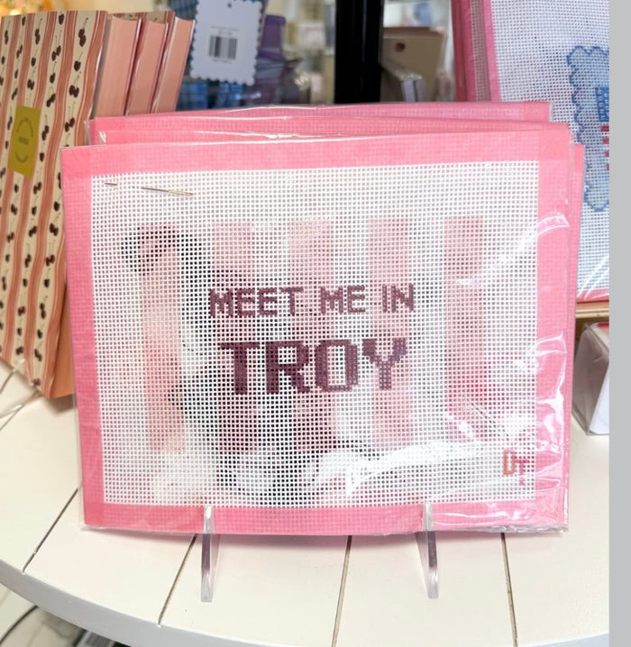 Duo Threads Meet Me In Troy Needlepoint (Canvas or Kit)