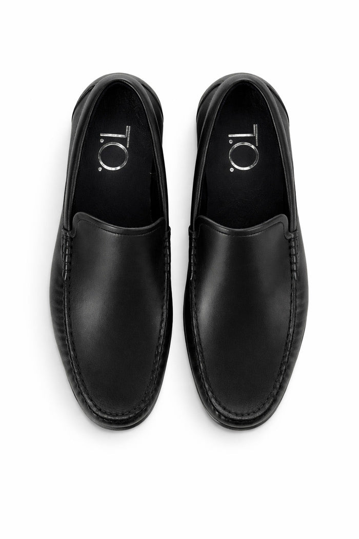 Men's Black Slip-On
