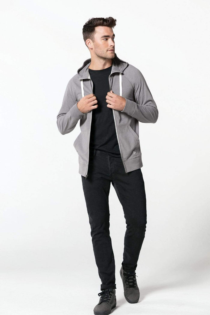 Custom New Era Sueded Cotton Full-Zip Hoodie - Corporate Gifts