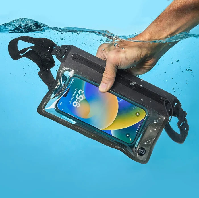 Nite Ize RunOff Waterproof Phone Belt Pouch - Charcoal
