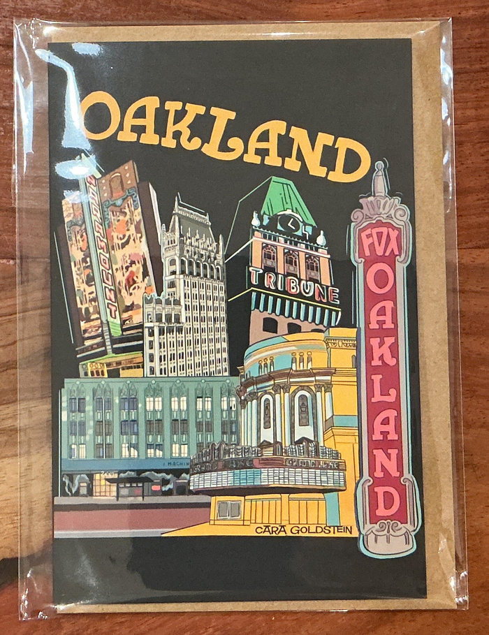 Oakland Landmark Card