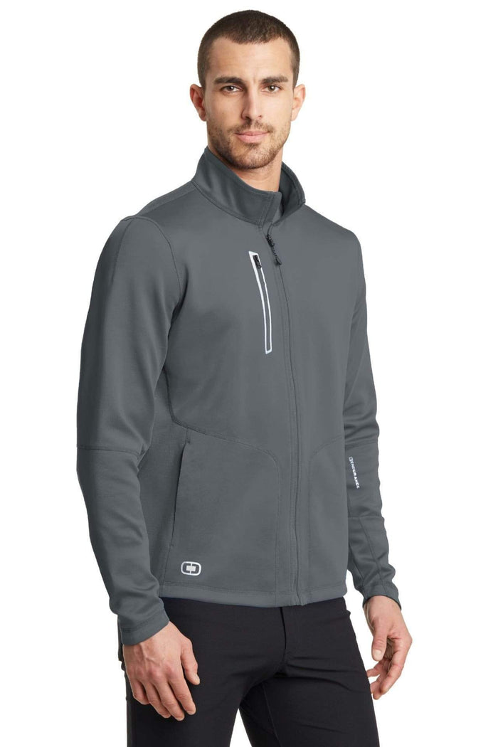 Gear Grey / XS Custom OGIO ENDURANCE Men's Fulcrum Full-Zip - Corporate Gifts