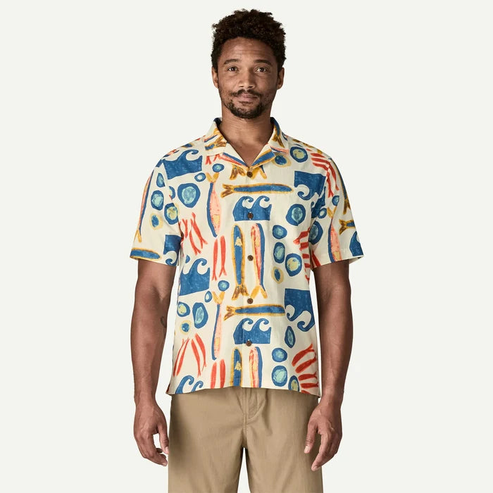 Patagonia Men's Tidal Thread Camp Shirt - In A Tin: Shore Blue