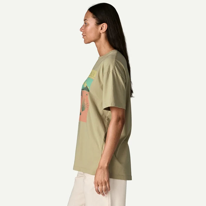 Patagonia Women's Desert Glow Oversized T-Shirt - Undyed Natural