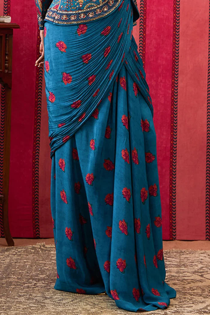 Qala Drape Skirt Set