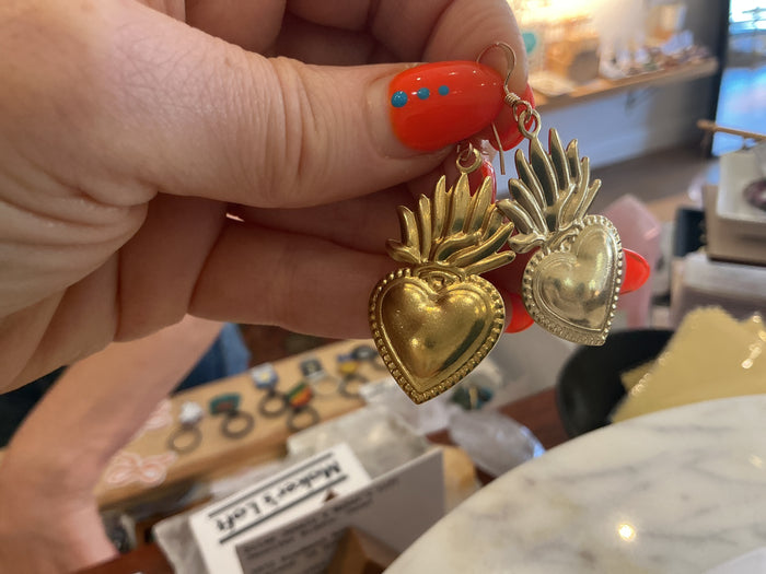 Sacred Heart Earrings