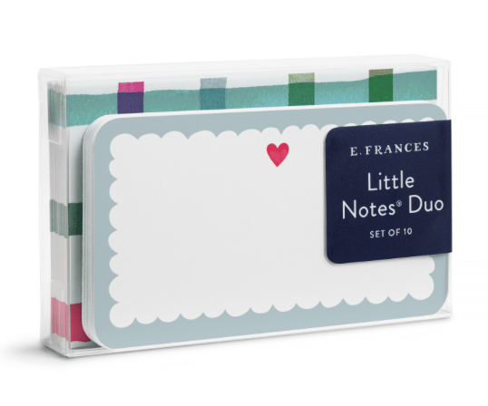 E. Frances Paper Scalloped Heart Little Duo Set