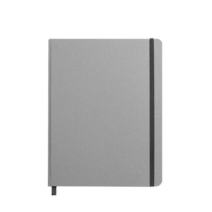 Light Gray Custom Shinola Journal - Hardcover, Large - Corporate Gifts