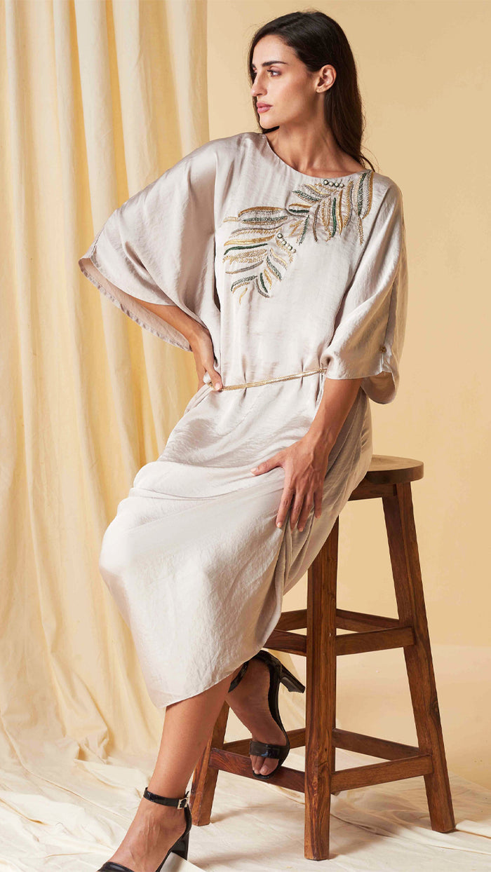 Silver Drape Silhouette