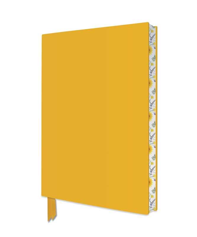 Simon & Schuster - Sunny Yellow Artisan Notebook (Flame Tree Journals) by: Notebook / blank book; 176 pages / English