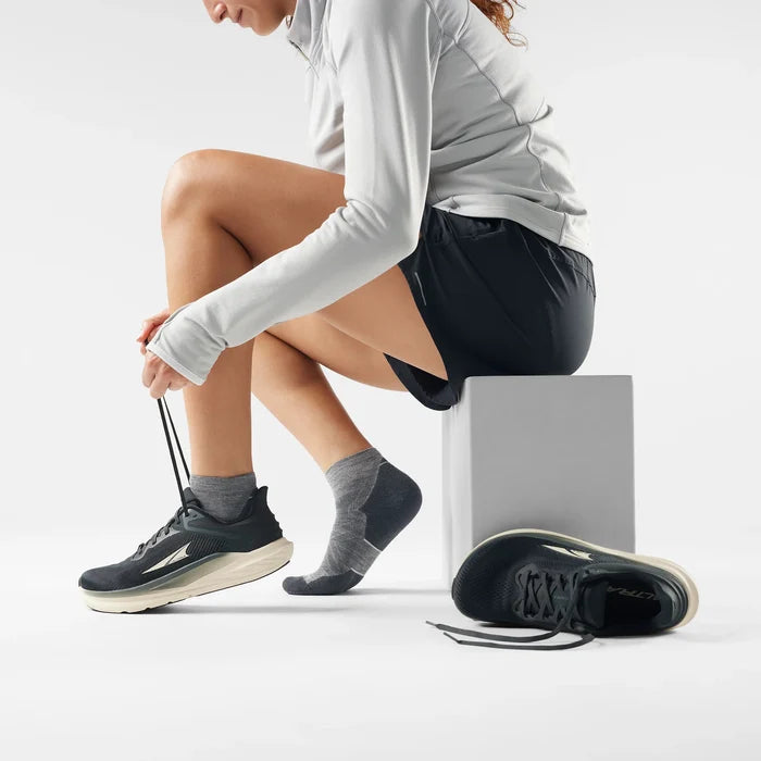 Smartwool Targeted Cushion Run Ankle Socks - Medium Gray