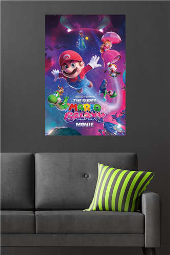 The Super Mario Galaxy Movie - Characters Poster