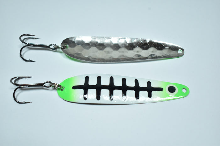 UV Black Ladder Super Glow - Standard Trolling Spoon