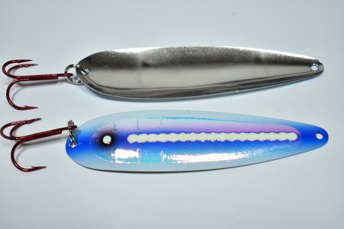 UV Blueberry Super Glow - Magnum Trolling Spoon