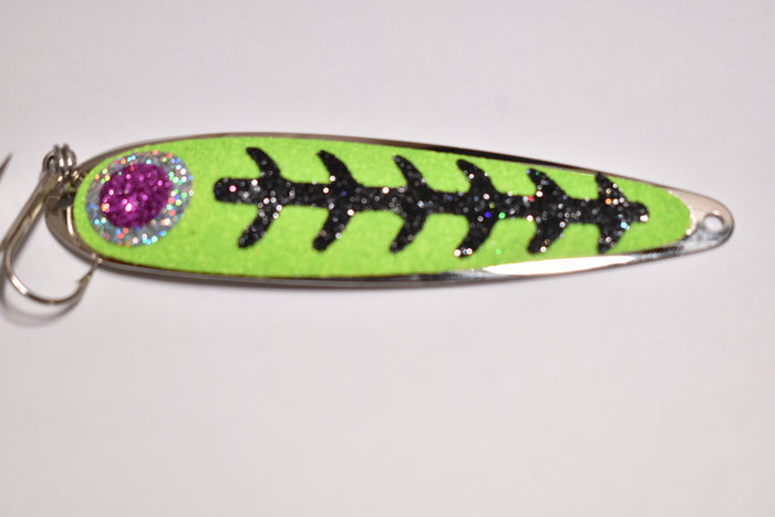 salmon trout trolling spoon hyper vis lure tape Hyperspoonz Hyper -Vis+