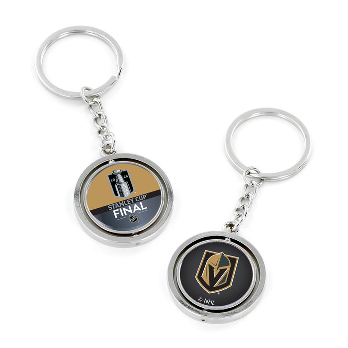 Vegas Golden Knights 2026 Stanley Cup Final Spinner Keychain - Vegas Team Store