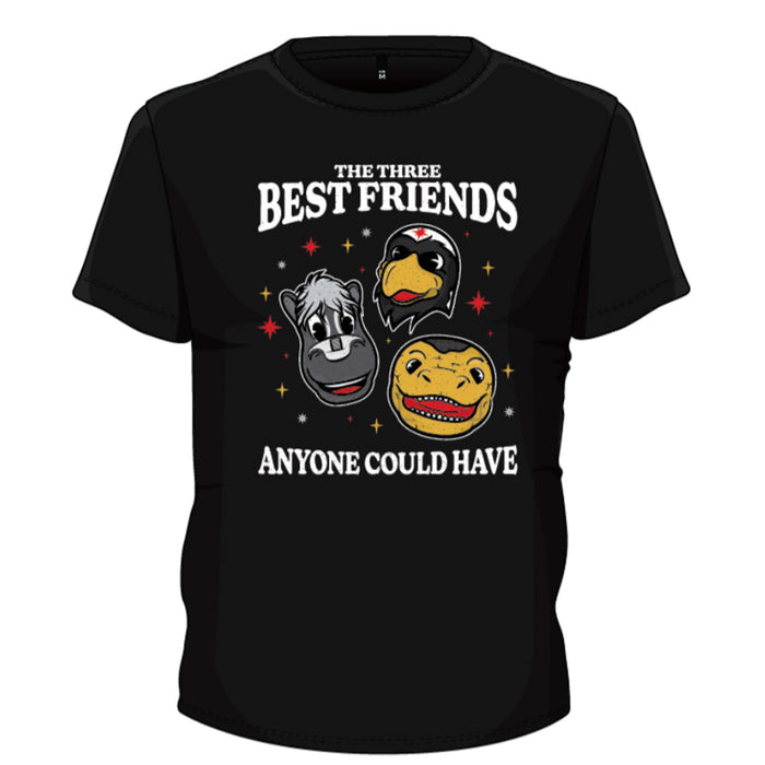 Vegas Mascot Three Best Friends T-Shirt - Vegas Team Store