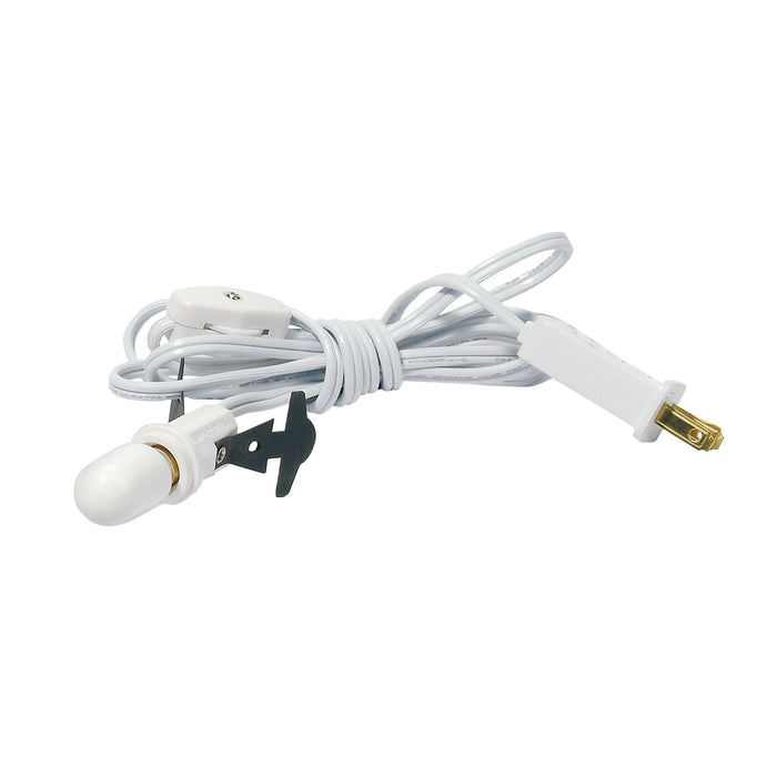 White Single Light Cord Set #021